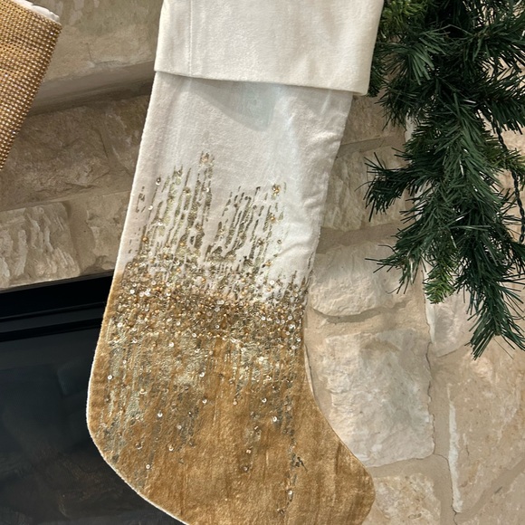 Z Gallerie Holiday Christmas Stockings Set of 5 - Picture 2 of 10